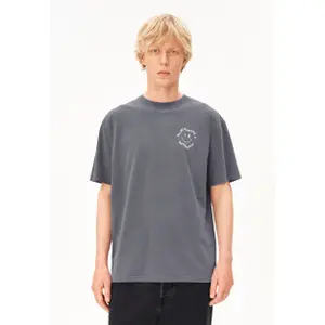 T-shirt Armedangels Maarkos GMT Dye Smile image-4