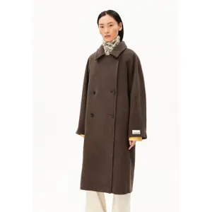 Women's Double-Breasted Wool Coat Armedangels image-5