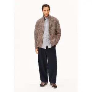 Zip-Up Knit Jacket Armedangels image-1