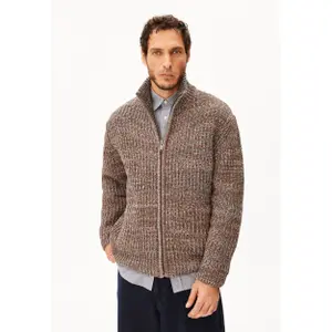 Zip-Up Knit Jacket Armedangels image-2