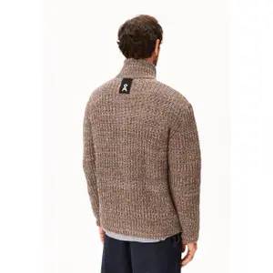 Zip-Up Knit Jacket Armedangels image-3