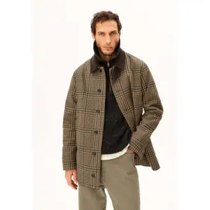 Checked Coat Armedangels image-0