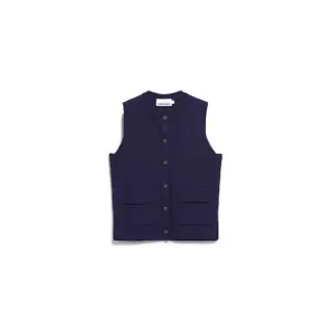 Women's Round Neck Gilet Armedangels Compact image-0