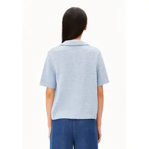 Women's polo shirt Armedangels Iconic Å Cotton image-4