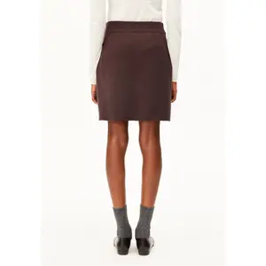 Mini-Jupe aus Baumwoll-Woll-Mix für Damen Armedangels image-2