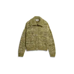 Cardigan i børstet strik til kvinder Armedangels image-0