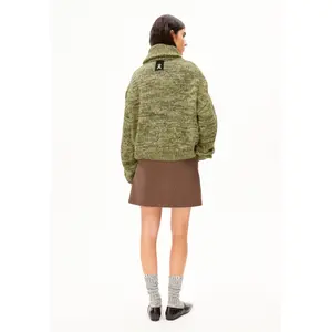Cardigan i børstet strik til kvinder Armedangels image-2