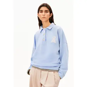 Women's polo-neck sweatshirt Armedangels image-6