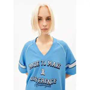 Women's cotton T-shirt Armedangels Maarkos image-4