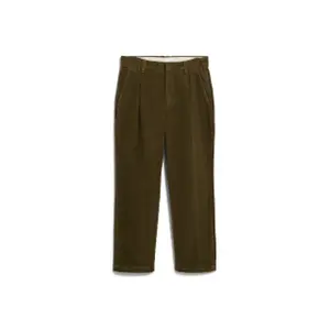 Corduroy Pleated Trousers Armedangels Taamir image-0