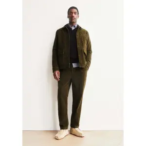 Corduroy Pleated Trousers Armedangels Taamir image-4