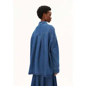 Oversized Denim Shirt Womens Armedangels image-6
