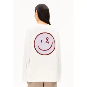 Women's long sleeve T-shirt Armedangels Fietaa Smile image-3