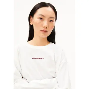 Women's long sleeve T-shirt Armedangels Fietaa Smile image-4
