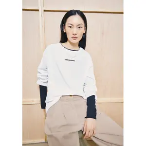 Women's long sleeve T-shirt Armedangels Fietaa Smile image-5