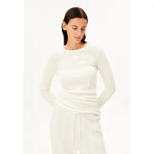 Dames T-shirt met lange mouwen Pointelle Armedangels image-2