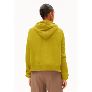 Womens Knitted Mohair Hoodie Armedangels image-5