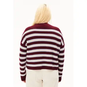 Women's knitted sweater Armedangels Merinaa striped image-4