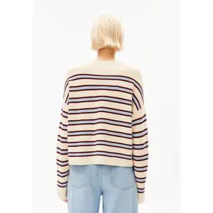 Women's knitted sweater Armedangels Merinaa striped image-4