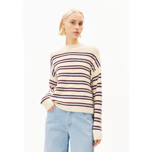 Women's knitted sweater Armedangels Merinaa striped image-1