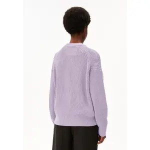 Womens Zip Neck Fleece Sweater Armedangels image-4