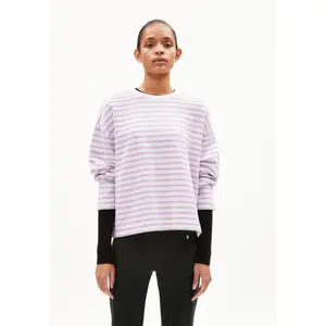 Sweatshirt femme ARMEDANGELS Frankaa Maarlen Stripe image-1