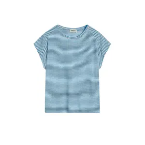 Camiseta de rayas para mujer ARMEDANGELS Oneliaa Lovely image-0