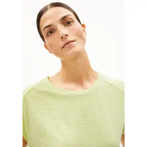 Camiseta de mujer ARMEDANGELS Oneliaa Lovely Stripes image-4