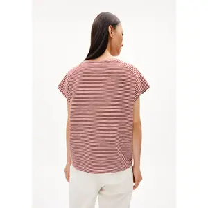 T-shirt da donna ARMEDANGELS Oneliaa Lovely Stripes image-3