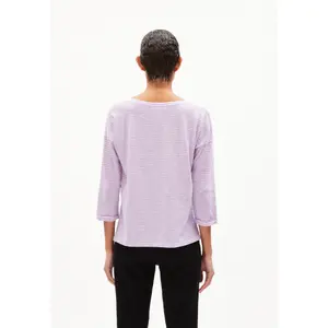 Camiseta de manga larga para mujer ARMEDANGELS Sianaa Lovely Stripes image-3