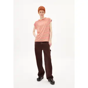 Camiseta de rayas para mujer ARMEDANGELS Jilaana Stripes image-1