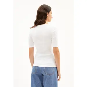 T-shirt da donna ARMEDANGELS Maaia Violaa image-3