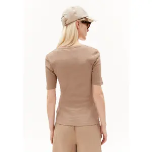 T-shirt da donna ARMEDANGELS Maaia Violaa image-3