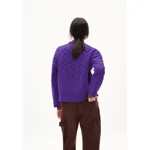 Jersey de mujer ARMEDANGELS Brunaa Cable image-2