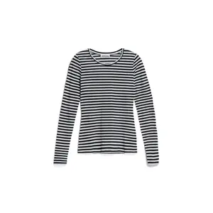 Camiseta de rayas de manga larga para mujer ARMEDANGELS Enriccaa image-0