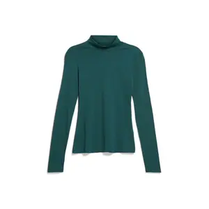 Camiseta de cuello alto de manga larga para mujer ARMEDANGELS Graziliaa Soft image-0