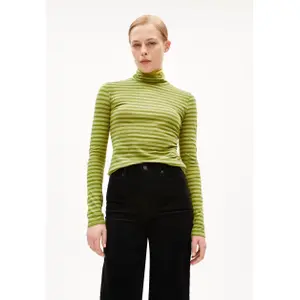 Camiseta de rayas de manga larga para mujer ARMEDANGELS Graziliaa Stripes image-1