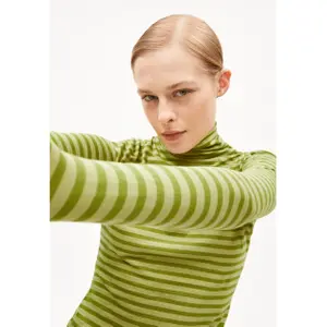 Camiseta de rayas de manga larga para mujer ARMEDANGELS Graziliaa Stripes image-5