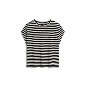 Camiseta de punto a rayas para mujer ARMEDANGELS Jaanisa image-0