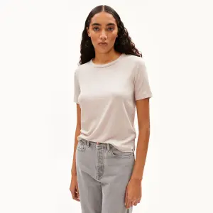 T-shirt côtelé femme ARMEDANGELS Genevraa image-1