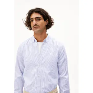 Camisa ARMEDANGELS Quaasa Stripes image-4