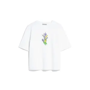 Camiseta de mujer de flores derretidas ARMEDANGELS Layaa image-0