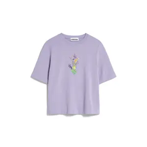 Camiseta de mujer de flores derretidas ARMEDANGELS Layaa image-0