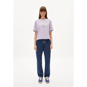 Camiseta de mujer de flores derretidas ARMEDANGELS Layaa image-1