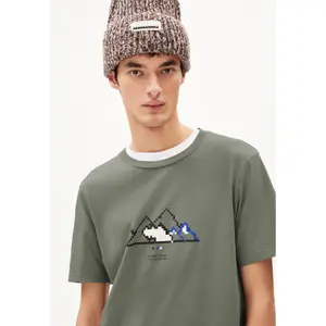 Camiseta ARMEDANGELS Jaames Pixxel Mountain image-2