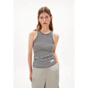 Camiseta de tirantes para mujer ARMEDANGELS Kanitaa Stripes image-2