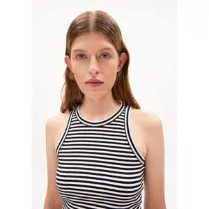 Camiseta de tirantes para mujer ARMEDANGELS Kanitaa Stripes image-4