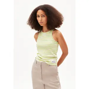 Tampo do tanque feminino ARMEDANGELS Kanitaa Stripes image-1