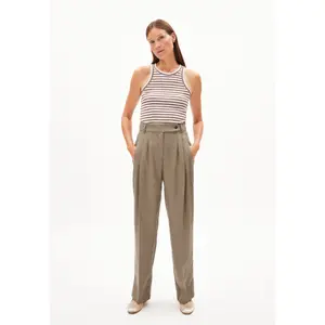 Camiseta de tirantes para mujer ARMEDANGELS Kanitaa Stripes image-1