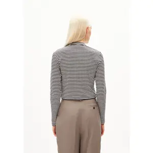 Felpa da donna ARMEDANGELS Salmaraa Stripes image-4